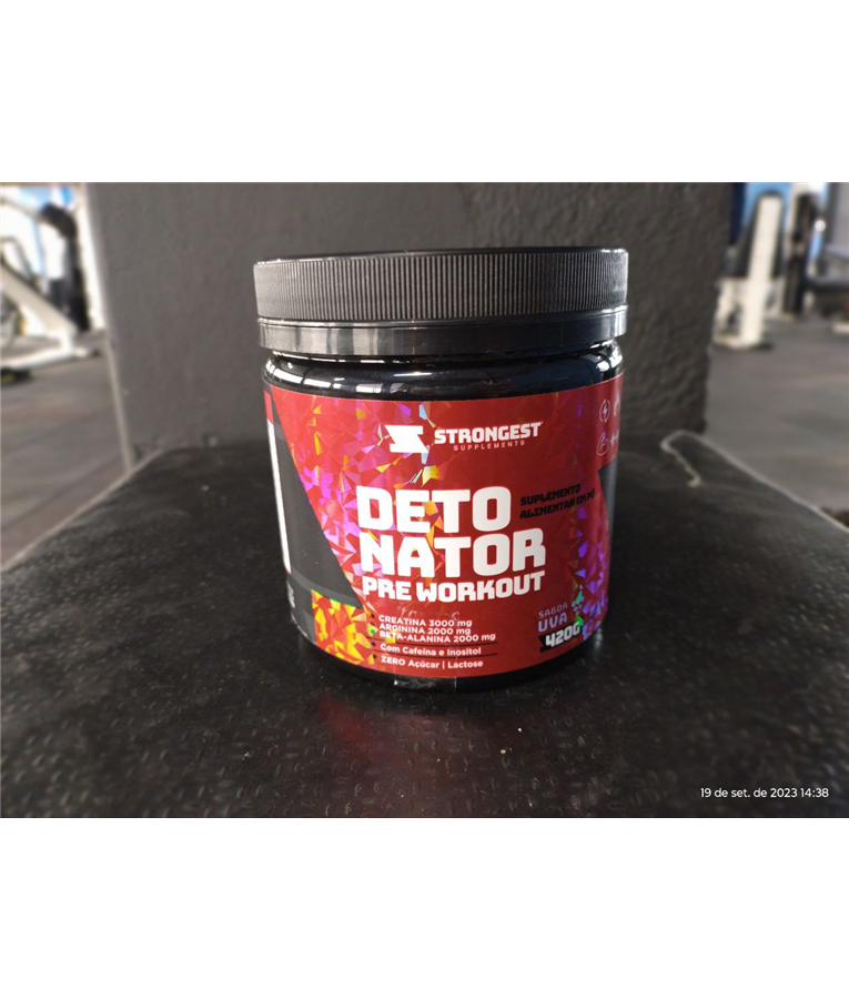 Detonator Pre-Workout 420g Strongest - GO TOO STUDIO FITNESS