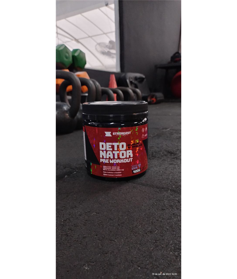 Detonator Pre-Workout 420g Strongest - GO TOO STUDIO FITNESS